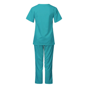 Premium Quality Medical <b>Scrub</b> <b>Sets</b> Poly Cotton Fabric 190 GSM Hospital Uniforms Wholesale Supply - Product Image 3