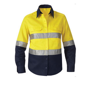 Nueva chaqueta de seguridad de moda para hombres Color sólido fácil de usar y lavar transpirable antiarrugas sostenible Hi Vis chaqueta de seguridad - Product Image 5