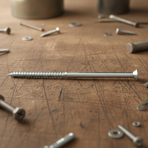 Bon prix Vis à bois fraisée plate en acier au carbone de marque PDC, à tête Phillips, filetage grossier, pointe acérée, oxyde noir, métrique/pouce - Product Image 1