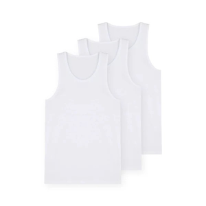 Débardeur de sport pour hommes de haute qualité gilet de gymnastique tricoté en coton-polyester chemise intérieure fabriquée au Bangladesh Chine - Product Image 5