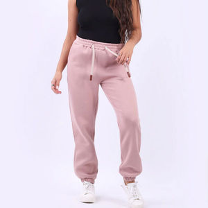 Pantalon de jogging en molleton unisexe 100% coton à la mode du fabricant respirant 350 Gsm toile décontracté mi hiver dentelle genou plat - Product Image 2