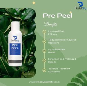Gran oferta 2025, 100ml, auténtico Dermasky Pre Peel Liquid, cuidado de la piel de alta calidad para exfoliación suave y eliminación de suciedad - Product Image 2