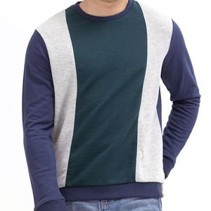 Nuevo diseño de moda sólido invierno suelto transpirable cómodo hombres sudaderas algodón personalizado impreso hombres sudaderas - Product Image 3
