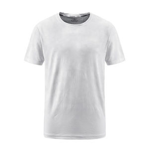 T-shirts pour hommes en coton 100% tricoté, coupe régulière, col rond, décontractés, confortables pour l'été - Product Image 5