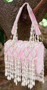 New Arrival Stunning Handmade Embossed Heavy Pearl <b>Work</b> Multi Color Bridal Evening Clutch Purse Women Purse Pearl <b>Work</b> Sling <b>Bag</b> - Product Image 5