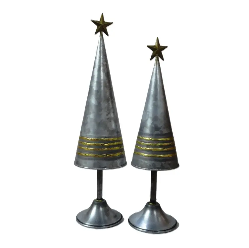 Hot Selling Kleine Metalen Kerstboom Decoratie Kunstmatige Kerstboom Boom Voor Huisdecoratie Indiase Leverancier