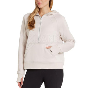 เสื้อฮู้ดซิปครึ่งตัวของผู้หญิงเสื้อฮู้ดซิปครึ่งตัว - Product Image 3