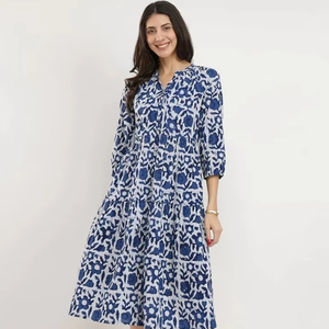 faille halter midi dress Women's Vix Paula Hermanny Hailey Midi Dress - Regatta