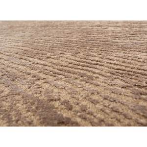 Uvenuti Abstract Pattern Beige & <b>Brown</b> Hand Knotted <b>Wool</b> & Bamboo Silk Rug for Home LRB-5005 - Product Image 3