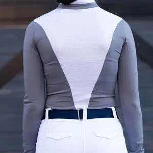 Ropa ecuestre de alta calidad, camisas ecuestres personalizadas, manga larga, equitación, servicios de capa base, camisa de espectáculo - Product Image 2