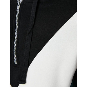 Sweat à capuche court de luxe pour hommes 100% coton Hip Hop Streetwear Style diverses couleurs surdimensionnées avec capuche pour la saison d'automne - Product Image 5