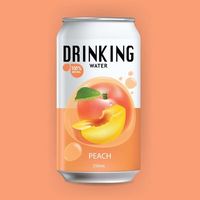 Boîtes de conserve en aluminium personnalisables de qualité alimentaire, recyclables, sans BPA, de 330 ml et 500 ml, pour sodas et vins, conformes aux normes de l'FDA