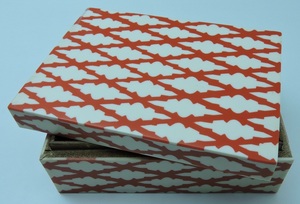 Hecho a mano de madera y resina pulido a mano de alta calidad tipo de regalo joyero embalaje de joyería - Product Image 5