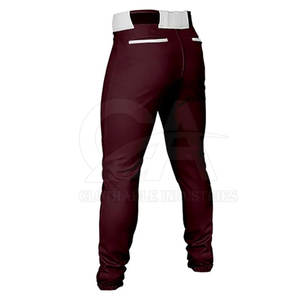 Prix de gros 2025 Pantalons de baseball Pantalons de baseball personnalisés de conception gratuite Pantalons de baseball pour hommes - Product Image 2