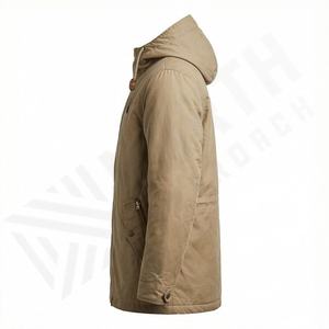 Nouvelle Veste d'été à Capuche pour Homme, Style Bulle, Logo Personnalisé, en Polyester Imperméable et Rembourré, Parka Réversible, Vente en Gros, Chaude et Thermique - Product Image 3
