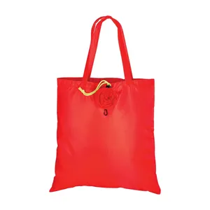 Borse Shopper Pieghevoli Personalizzate in 190T Rosa, Gadget Promozionali, Borse Tote Personalizzate - Product Image 4