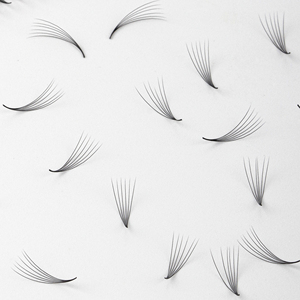 Promade 14D/16D cachemire Volume Extensions de cils 0.03 ventilateurs préfabriqués étiquettes privées en gros pleine bande cils Premium Eye - Product Image 3