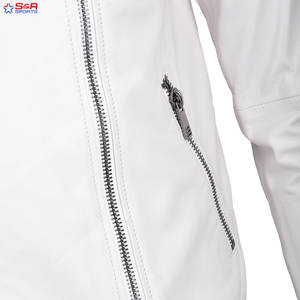 Vestes de moto de bonne qualité vêtements de course automobile de motocross en gros vestes de moto en cuir véritable polyester personnalisées - Product Image 4