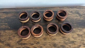 Vente chaude ronds de serviette en résine pour mariage et fêtes décoration de table de qualité supérieure - Product Image 5