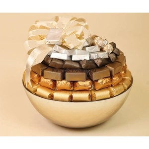 Attractive Designer Table Decoration Chocolate Serving <b>Bowl</b> Exclusive Quality <b>Silver</b> Ware Modern Chocolate Server Ware <b>Bowl</b> - Product Image 3