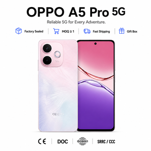 <span class=keywords><strong>OPPO</strong></span> A5 Pro 5G Versione Globale Originale, Telefono Cellulare con Dimensity 6300, IP69 Resistente all'Acqua, Batteria 5800mAh, Ricarica 45W, NFC - Product Image 1