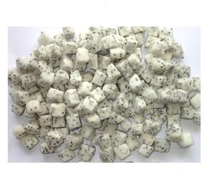 Cubos de fruta de dragón congelado IQF, pitaya de alta calidad de Vietnam adecuada para batidos, postres y suministros congelados a granel - Product Image 1