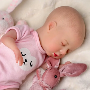 Muñecas Reborn para Dormir Babeside, <span class=keywords><strong>Lola</strong></span>, 12 Pulgadas, Recién Nacida, Extremidades de Vinilo, Cuerpo de Tela Suave - Product Image 5