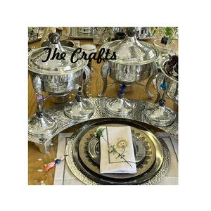 Recipiente para Calentar Comida de Acero Inoxidable Clásico Martillado de Calidad Garantizada, Tapa de Diseño para Hoteles, Restaurantes, Bodas y Bufés - Product Image 5