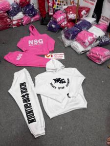 Nuevo Conjunto Deportivo de Dos Piezas para Mujer, Otoño Invierno, Informal, de Algodón, Bordado, con Capucha, Manga Larga, Sudadera Cálida y Pantalones Largos - Product Image 5