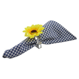 Porte-serviettes en acrylique pour table à manger formelle ou décontractée décor ferme automne maison hôtel restaurant vêtements décoratifs anneau - Product Image 3