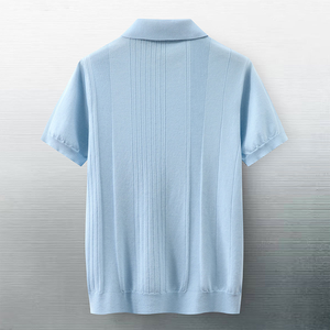 Camiseta de algodón de manga corta de punto para hombre, tela de algodón puro, camiseta informal personalizada OEM, atuendo cómodo de verano - Product Image 2