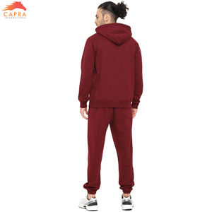OEM <b>Top</b> Selling <b>Men</b> Tracksuits Customized Logo Design Embroidery Printed Slim Fitness Breathable Cotton <b>Fleece</b> Winter 10 Sets - Product Image 4
