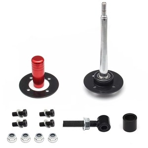 Kit de Palanca de Cambios Corta Ajustable para BMW E30/E36/E46/E34/E39/Z3 - Palanca de Cambios Rápida de Aleación de Aluminio con Perilla de Cambio Negra/Roja - Product Image 4