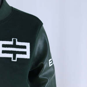 Vestes universitaires personnalisées, vestes universitaires personnalisées pour hommes, vestes de baseball universitaires, patchwork - Product Image 6