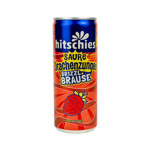 Prix usine Hitschies Sour Dragon Tongues Brizzel Brause Cherry 250ml Meilleure Qualité Rafraîchissant Sour Sparkling Drink Wholesale - Product Image 6