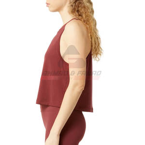 Débardeurs décontractés grande taille pour femmes top débardeur basique de couleur unie personnalisé avec caractéristique respirante vente en ligne - Product Image 4