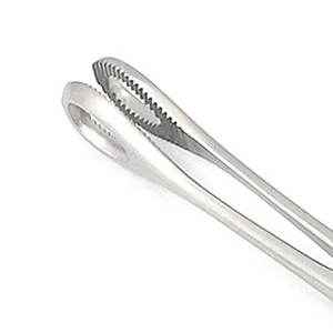 Disposable <b>Sponge</b> Holding Forceps 18cm, Rampley <b>Sponge</b> Holding Forceps Surgical Holding Veterinary <b>Sponge</b> Forceps - Product Image 2