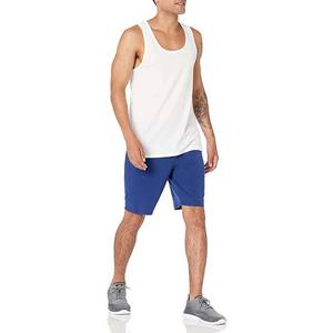 OEM Custom <b>White</b> Color Plus Size Workout Tank Top <b>for</b> <b>Men</b> High Street Style Crewneck Cotton Breathable <b>Men's</b> Clothing Tank Tops - Product Image 2