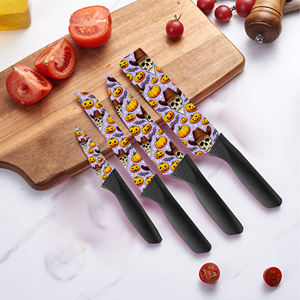 Popular Hot Selling Ceramic Blade Plastic Professional Chef <b>Knife</b> Set 7-Piece Durable Dishwasher <b>Safe</b> Ambidextrous for Cooking - Product Image 3