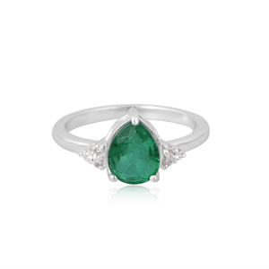 Meilleure qualité 925 argent Sterling naturel zircon cubique pierres précieuses bague bijoux pour femmes cadeau pour elle - Product Image 2