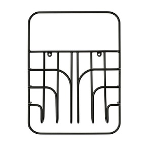 Fresh Trending Luxury Modern Style Metal Iron Wire Revistero de la mejor calidad Simple Multi Purpose Small Newspaper Rack - Product Image 2