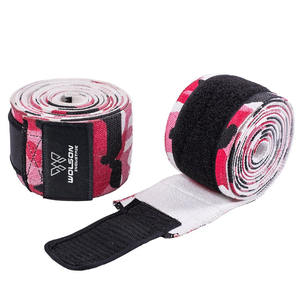 Hot Heavy Duty Fitness Haltérophilie Camo Genou Wraps Vente en gros Genouillères avec Service OEM Camo Genou Wraps Pour L'haltérophilie. - Product Image 4