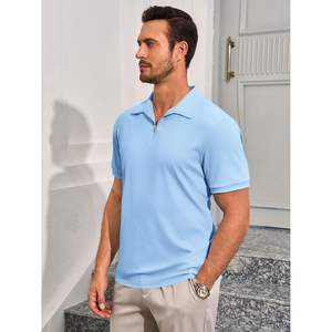 Precio de fábrica Poliéster Algodón Liso Hombres Polos en blanco Logotipo personalizado Impreso Tallas grandes Polos para hombres Polos personalizados - Product Image 4