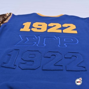 เสื้อสเวตเตอร์คอกลมใส่ได้ทั้งชายและหญิงแขนยาวปักโลโก้ - Product Image 4