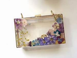 Bolso de Mano de Resina Ecológico Hecho a Mano, Bolso de Diseño Único, de Lujo, al Mejor Precio, Diseño Decorativo, Calidad Estándar - Product Image 4