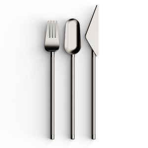 Classic Mirror Finish Stainless Steel <b>Flatware</b> Set for Dining. - Product Image 4
