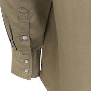 Combinaison de travail professionnelle haute visibilité 100% coton, résistante aux arcs électriques, de qualité industrielle, pour les travaux de terrain, taille américaine et européenne FR - Product Image 5