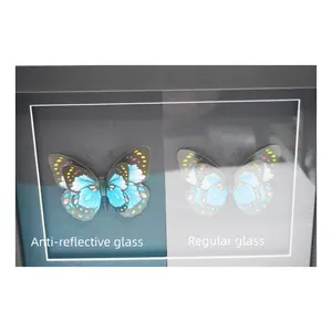 Verre traité antireflet double face de 5mm avec protection UV AR