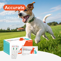 Kit de test rapide d'anticorps ICH pour l'hépatite infectieuse canine, diagnostic vétérinaire en gros pour chiens