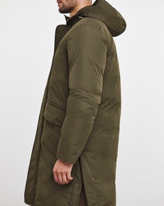 Nuevo OEM Último diseño Chaqueta de invierno ligera con estilo de moda Cómodo abrigo de invierno de color caqui Chaqueta acolchada personalizada - Product Image 5